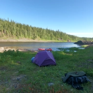 На Сульском водопаде